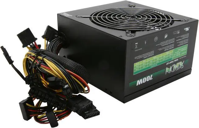 Alt view image 4 of 7 - XION XON-700P12F 700W ATX 12V v 2.2 / EPS 12V SLI Ready CrossFire Ready High Performance Power Supply