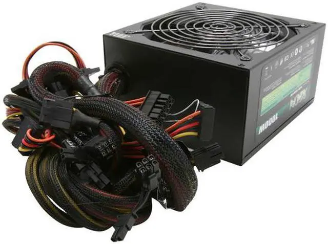 Alt view image 4 of 7 - XION XON-1000P14F High Performance 1000W Power Supply, compatible with Intel Sandybridge Core i3/i5 /i7 and AMD Phenom ,SLI/Cross Fire Ready, ATX 12V, EPS 12V v2.91 and SSI v2.91, Six 12V Rails & 8 x SATA