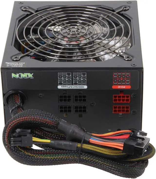 Alt view image 4 of 7 - XION AXP-700K14XE 700 W ATX SLI Ready CrossFire Ready 80+ Bronze Modular Power Supply