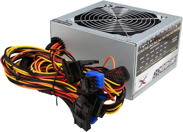 Alt view image 4 of 7 - XION EN-600F12 600 W ATX12V / EPS12V SLI Ready Power Supply