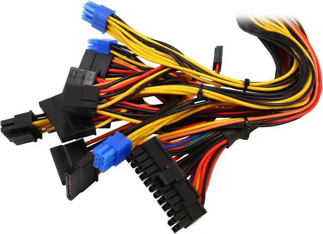 Alt view image 6 of 7 - XION EN-600F12 600 W ATX12V / EPS12V SLI Ready Power Supply