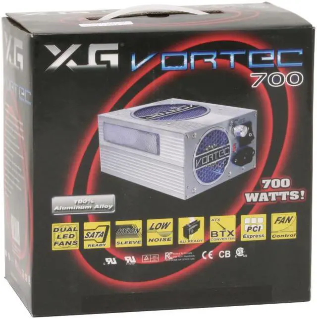 Alt view image 10 of 11 - Eagle Tech ET-PSVO700 700 W ATX12V SLI Ready CrossFire Ready Modular Power Supply