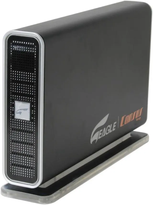 Alt view image 3 of 8 - EAGLE Consus T ET-CSTESU2-BK 3.5" eSATA+USB2.0 to SATA I/II External Enclosure
