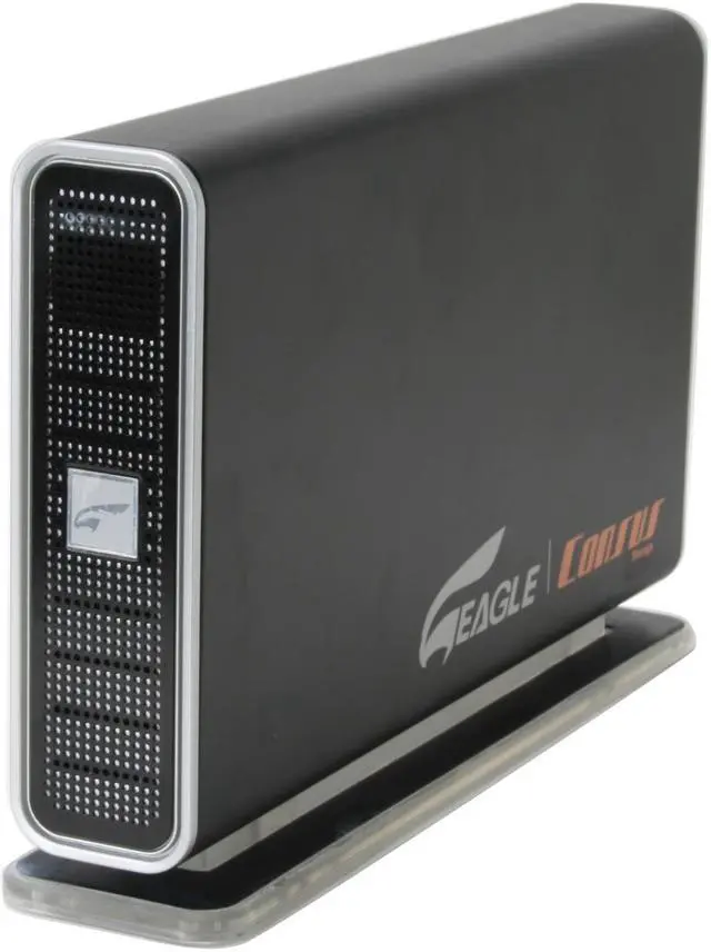 Alt view image 3 of 8 - EAGLE Consus T ET-CSTU2F-BK Aluminum 3.5" IDE USB 2.0 & 1394 External Enclosure