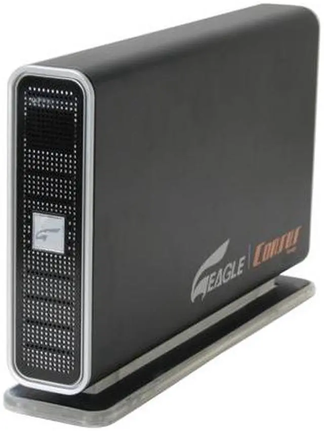 Alt view image 3 of 8 - EAGLE Consus T ET-CSTSIU2-BK Metal 3.5" IDE / SATA USB 2.0 External Enclosure