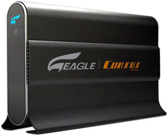 Main image of Eagle Consus W-Series ET-CSWU2-BK 3.5" USB2.0 to IDE Aluminum External Enclosure