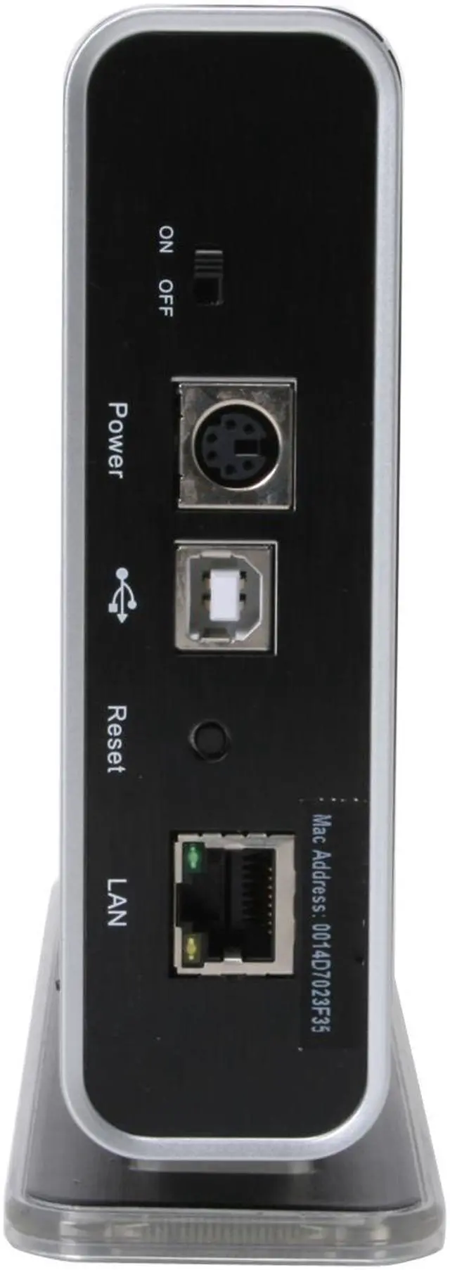 Alt view image 6 of 9 - EAGLE Consus T-Series ET-CSTNASU2-BK 3.5" USB 2.0 Ethernet 10/100 RJ45 External Enclosure