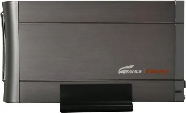 Alt view image 3 of 5 - EAGLE ET-CSESU2-SG Aluminum 3.5" SATA I/II USB 2.0 External Enclosure