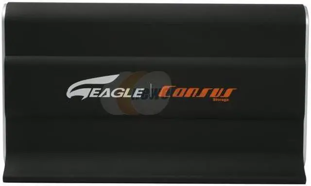 Alt view image 4 of 8 - EAGLE Consus ET-CSWSINASU2-BK NAS 3.5" SATA & IDE to USB 2.0 & Ethernet 10/100 RJ45 External Enclosure