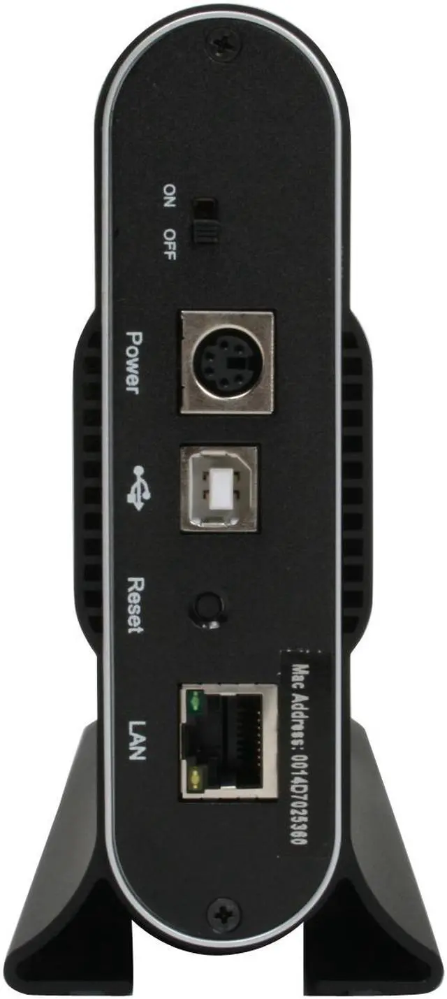 Alt view image 5 of 8 - EAGLE Consus ET-CSWSINASU2-BK NAS 3.5" SATA & IDE to USB 2.0 & Ethernet 10/100 RJ45 External Enclosure