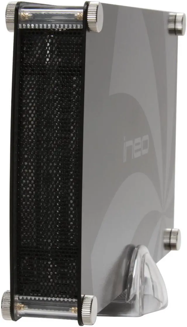 Alt view image 2 of 8 - Eagle INEO I-NIA302U Aluminum 3.5" Black USB 2.0 External Enclosure