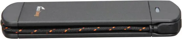 Alt view image 3 of 6 - EAGLE ET-CS2PESU2-BK 2.5" Black SATA I/II USB 2.0 & eSATA External Enclosure with built-in USB cable
