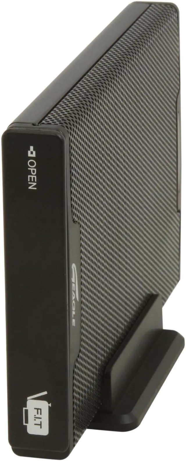 Main image of EAGLE ET-CS2XMESU2-BK Solid aluminum 2.5" Black SATA I/II USB 2.0 & eSATA External Enclosure