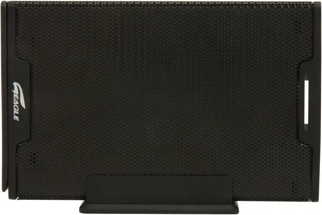 Alt view image 2 of 6 - EAGLE ET-CS2XMESU2-BK Solid aluminum 2.5" Black SATA I/II USB 2.0 & eSATA External Enclosure
