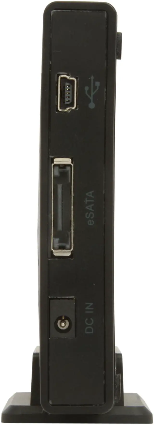 Alt view image 4 of 6 - EAGLE ET-CS2XMESU2-BK Solid aluminum 2.5" Black SATA I/II USB 2.0 & eSATA External Enclosure