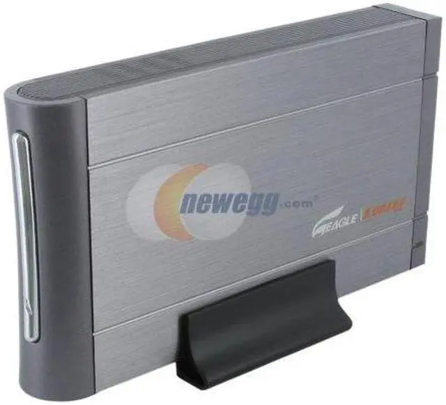 Main image of EAGLE E-series ET-CSEU2-SG Solid aluminum 3.5" Silver Gray IDE USB 2.0 External Enclosure
