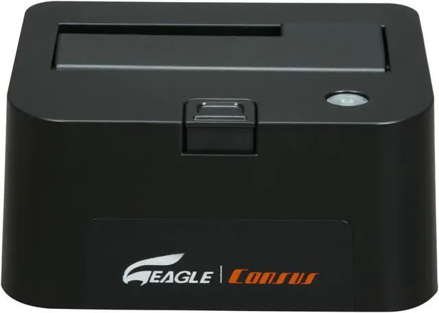 Alt view image 2 of 5 - EAGLE ET-CSKSU3-BK 2.5" & 3.5" Black SATA I/II USB 3.0 Docking Station