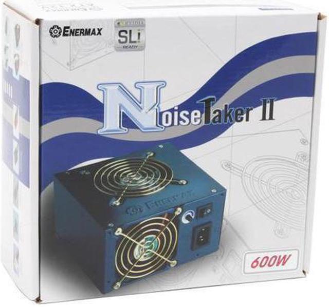 Alt view image 8 of 8 - ENERMAX Noisetaker II EG701AX VE(W) SFMA 600W ATX12V Ver 2.2 SLI Certified CrossFire Ready Active PFC Power Supply