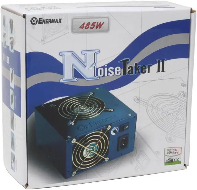Alt view image 9 of 9 - ENERMAX EG495AX-VEW SFMA 2.2 485 W ATX12V / EPS12V SLI Ready CrossFire Ready Active PFC Power Supply