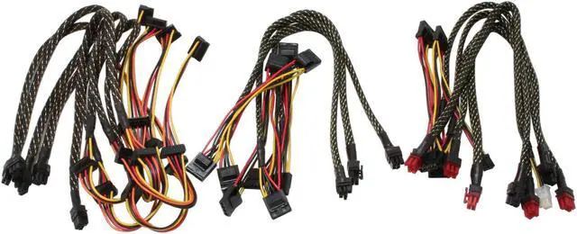 Alt view image 8 of 10 - ENERMAX GALAXY EGA1000EWL 1000 W ATX / BTX SLI Ready 80 PLUS Certified Modular Active PFC Power Supply
