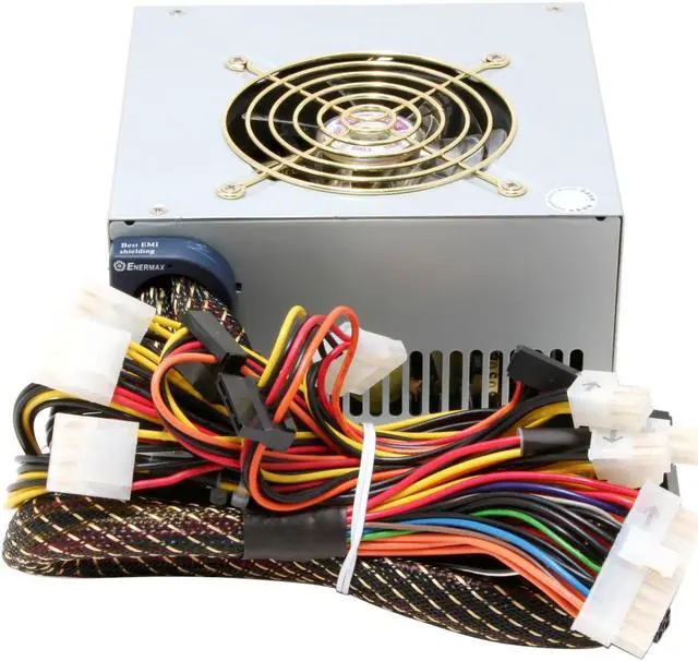Alt view image 4 of 9 - ENERMAX FMA II EG565P-VE 535 W ATX12V SLI Certified CrossFire Ready Active PFC Power Supply