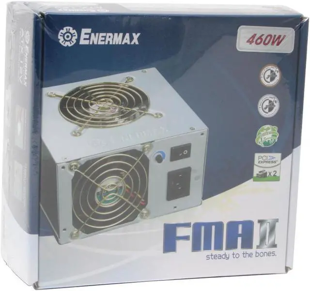 Alt view image 9 of 9 - ENERMAX EG465P-VE FMA 2.2 460 W ATX12V SLI Ready 80 PLUS Certified Active PFC Power Supply