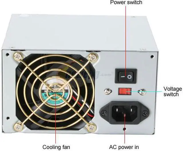 Alt view image 2 of 8 - ENERMAX EG301P-VB 24P 300 W ATX12V Power Supply