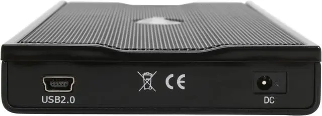 Alt view image 3 of 6 - ENERMAX Jazz EB207S-B Aluminum & Steel Mesh 2.5" USB 2.0 External Enclosure