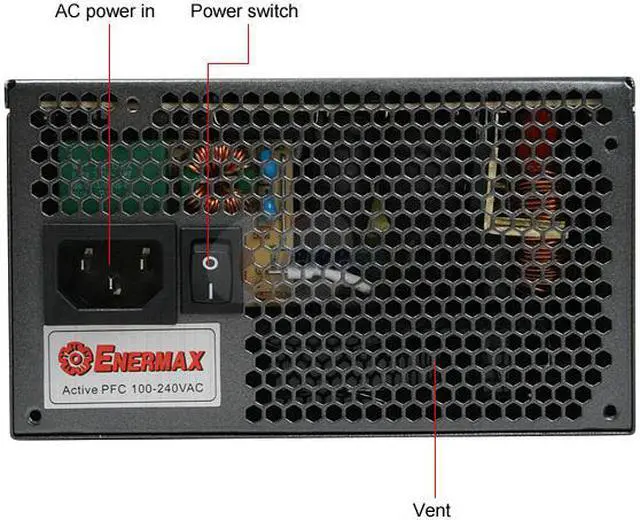 Alt view image 2 of 12 - ENERMAX MODU82+ EMD525AWT 525W ATX12V  Ver.2.3 SLI Ready CrossFire Ready 80 PLUS BRONZE Certified Compatible w/Core i7 Modular Active PFC Power Supply