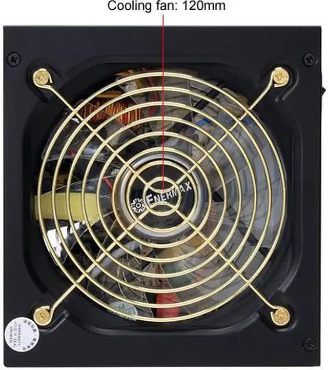 Alt view image 3 of 10 - ENERMAX Tomahawk ETK405AST 405W ATX12V  V2.2 AirGuard, Speed Guard and Safe Guard Power Supply