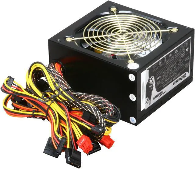 Alt view image 4 of 7 - ENERMAX Tomahawk ETK500AWT 500W ATX12V V2.2 AirGuard, Speed Guard and Safe Guard Active PFC Power Supply