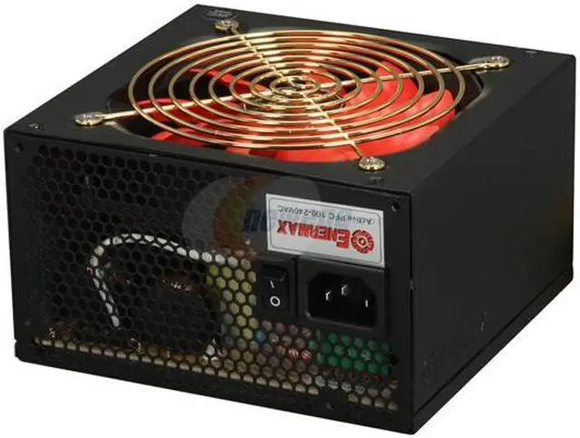 Main image of ENERMAX ECO80+ EES500AWT 500W ATX12V V2.31 SLI & Crossfire Ready Compatible w/Core i7 80PLUS Certified w/Magnetic Magma Fan  Active PFC Power Supply