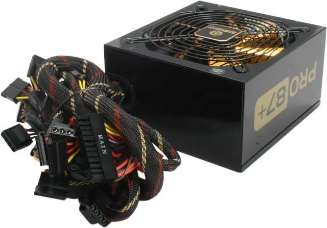 Alt view image 4 of 5 - ENERMAX PRO87+ EPG500AWT 500 W 80 PLUS GOLD Certified Power Supply