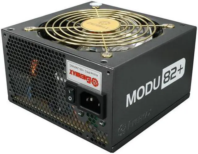 Main image of ENERMAX MODU82+ EMD625AWT_II 625 W ATX12V v2.3 / EPS12V CrossFire Certified 80 PLUS BRONZE Certified Modular Active PFC Power Supply
