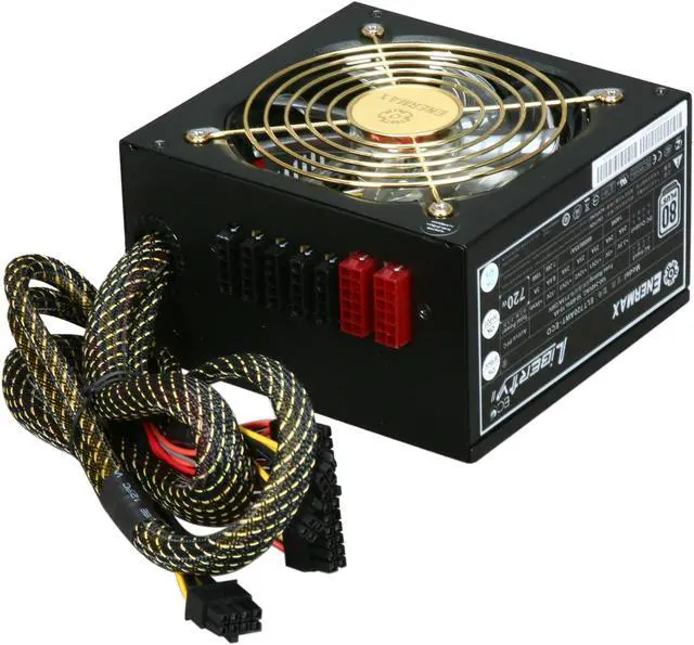 Alt view image 4 of 7 - ENERMAX LIBERTY ECO II ELT720AWT-ECO_II 720 W ATX12V v2.3 CrossFire Certified 80 PLUS Certified Modular Active PFC Power Supply