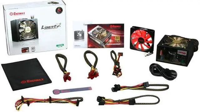 Alt view image 7 of 7 - ENERMAX LIBERTY ECO II ELT720AWT-ECO_II 720 W ATX12V v2.3 CrossFire Certified 80 PLUS Certified Modular Active PFC Power Supply