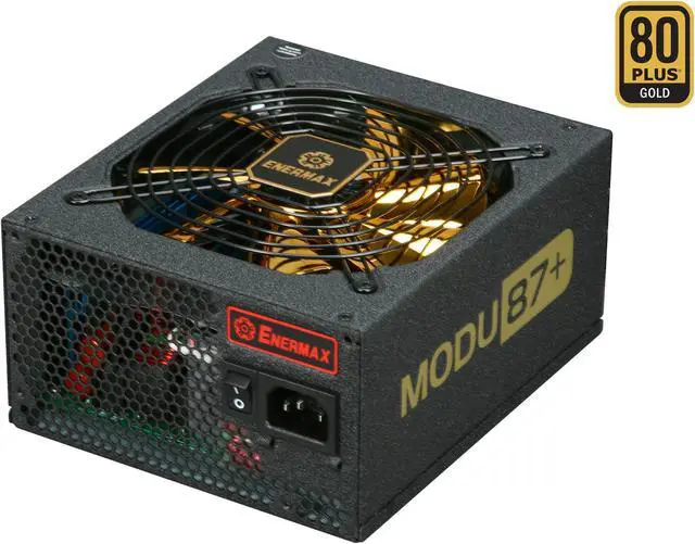 Main image of ENERMAX MODU87+ EMG900EWT 900W (Peak 990W) ATX12V v2.3 / EPS12V SLI Ready CrossFire Ready 80 PLUS GOLD Certified Modular Active PFC Power Supply