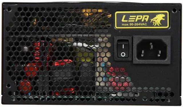 Alt view image 2 of 6 - LEPA G900-MA 900 W SLI Ready CrossFire Ready 80 PLUS GOLD Certified Modular Active PFC Power Supply