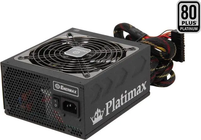 Main image of ENERMAX Platimax EPM1000EWT 1000W ATX12V / EPS12V SLI Ready CrossFire Ready 80 PLUS PLATINUM Certified Modular Active PFC Power Supply New 4th Gen CPU Certified Haswell Ready