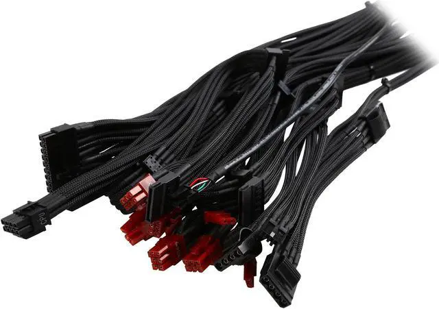 Alt view image 5 of 7 - ENERMAX EDF550AWN 550W ATX12V / EPS12V 80 PLUS PLATINUM Certified Full Modular Active PFC Digital Fanless Power Supply With Exclusive Software ZDPMS