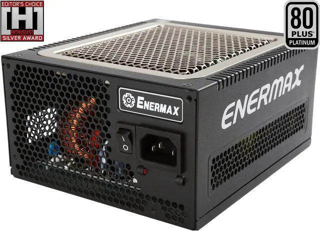 Main image of ENERMAX EDF550AWN 550W ATX12V / EPS12V 80 PLUS PLATINUM Certified Full Modular Active PFC Digital Fanless Power Supply With Exclusive Software ZDPMS