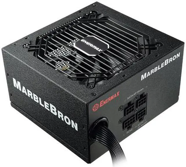 Alt view image 8 of 9 - Enermax MarbleBron 550W 80 PLUS BRONZE Certified, Semi-Modular, ATX12V / EPS12V, 5 Year Warranty, Active PFC Power Supply, EMB550AWT