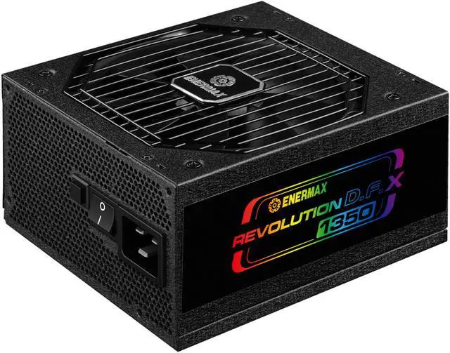 Alt view image 5 of 11 - ENERMAX Revolution D.F. X 1350W Full Modular, 80 Plus Gold, ATX 3.0 & PCIe 5.0 Ready, Native 600W 12VHPWR Connector, Industrial- Grade 100% Japanese Capacitors, ARGB Side Panel Power Supply
