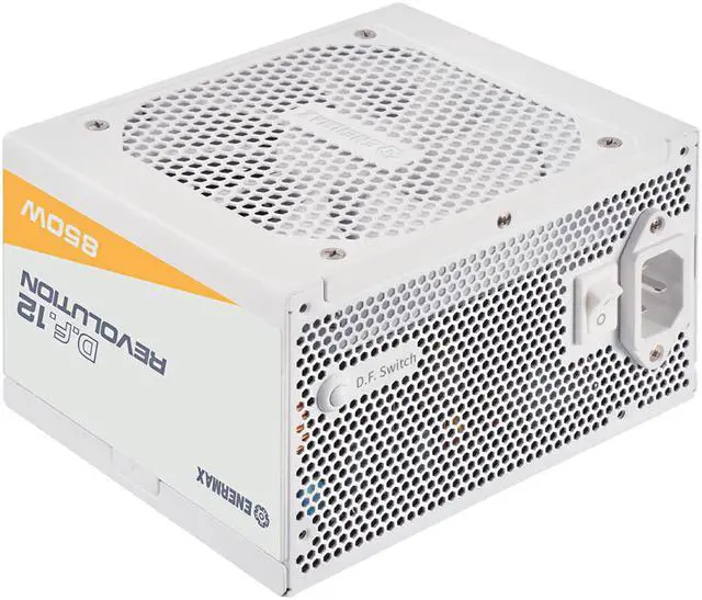 Alt view image 2 of 7 - ENERMAX Revolution D.F. 12 850W, ATX 3.1 Standard, PCIe 5.1 600W 12V-2x6 Connector, 80+ Gold Full-Modular Power Supply, Compact 122mm ATX PSU, 10 Year Warranty; ETV850G-W