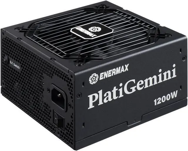 Alt view image 2 of 7 - ENERMAX PlatiGemini 1200W ATX 3.1 & ATX12VO Full Modular, 80+ Platinum, 600W 12V-2x6 Connector, Japanese Capacitors, Mesh Sleeved Cables,  Power Supply