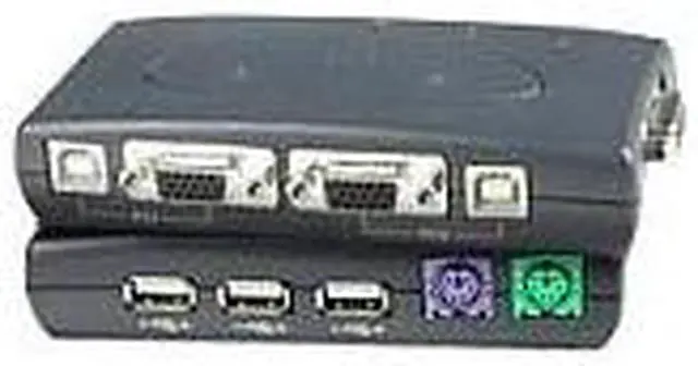 Main image of C2G 35554 Port Authority2 2-Port VGA/USB and PS/2 KVM Switch