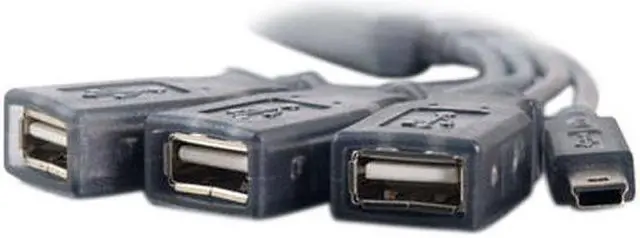 Alt view image 2 of 5 - C2G/Cables To Go 27402 11in 4-Port USB 2.0 Hub Cable
