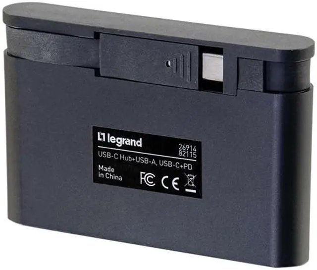 Alt view image 5 of 5 - C2G 26914 USB-C Hub with USB-A, USB-C and Power Delivery, Black