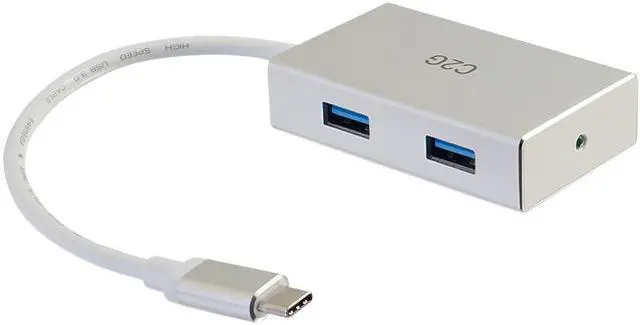 Main image of C2G 29827  USB C Hub - USB 3.0 Type-C to 4-Port USB A Hub
