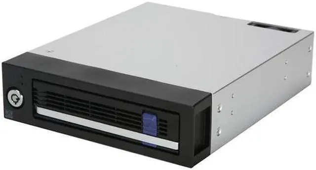 Main image of ICY DOCK MB876SK-B Aluminum 3.5" SATA I, II & III Hard Drive Mobile Rack Enclosure
